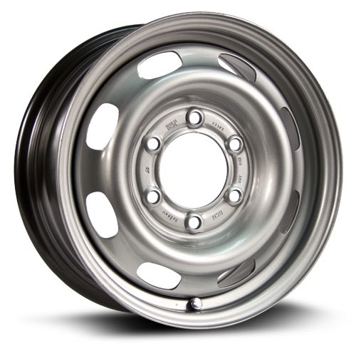 X45495 - RTX Steel Wheel 15X6 6X139.7 ET 33mm Grey - RTX Wheels Canada