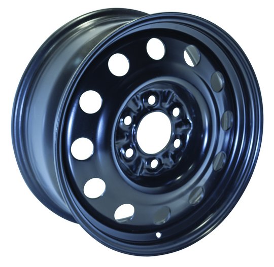 186135M - Ceco Steel Wheel 18X8 6X135 ET 42mm Black - Ceco Wheels Canada