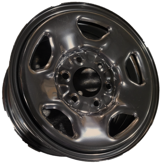 X45520 - RTX Steel Wheel 16X6.5 6X139.7 ET 40mm Black - RTX Wheels Canada