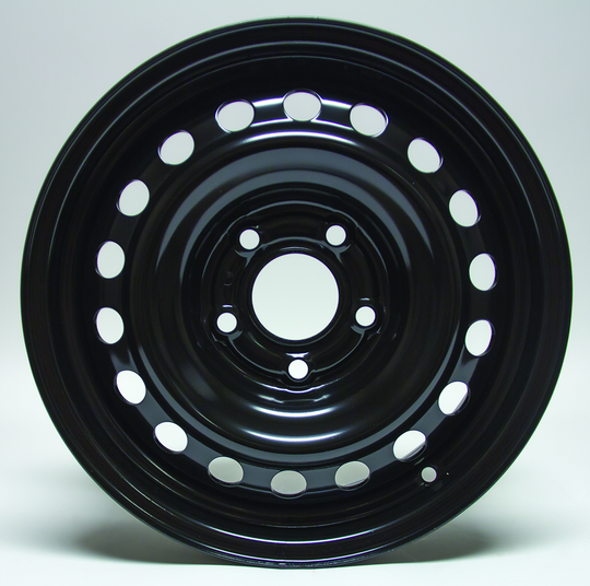 X45567 - RTX Steel Wheel 15X6 5X114.3 ET 45mm Black - RTX Wheels Canada