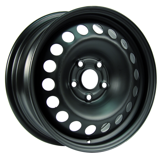 X45656 - RTX Steel Wheel 15X6.5 5X105 ET 39mm Black - RTX Wheels Canada