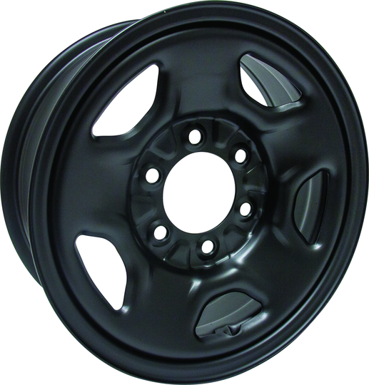 X46139 - RTX Steel Wheel 16X6.5 6X139.7 ET 25mm Black - RTX Wheels Canada