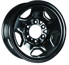 Load image into Gallery viewer, H5427AM - RTX Steel Wheel 16X6.5 6X139.7 ET 25mm Black - RTX Wheels Canada