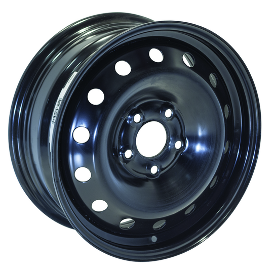 X46512 - RTX Steel Wheel 16X6.5 5X112 ET 50mm Black - RTX Wheels Canada