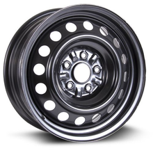 Load image into Gallery viewer, X46514 - RTX Steel Wheel 16X6.5 5X114.3 ET 40mm Black - RTX Wheels Canada