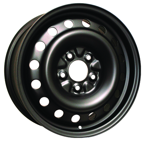 X46515 - RTX Steel Wheel 16X6.5 5X115 ET 52mm Black - RTX Wheels Canada