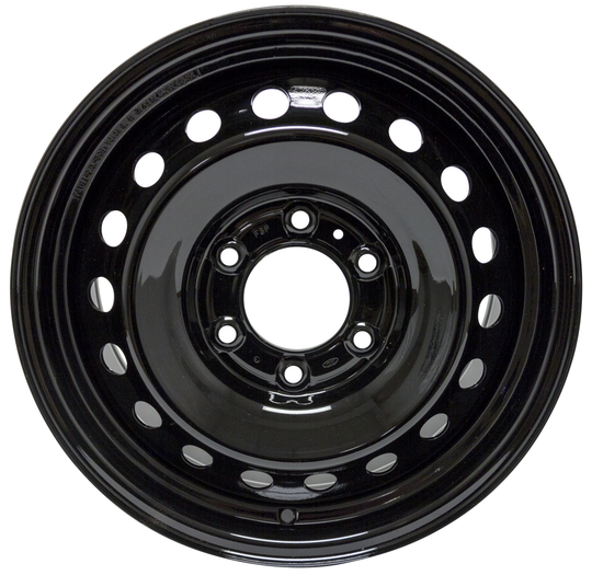 X47655 - RTX Steel Wheel 17X7.5 6X139.7 ET 55mm Black - RTX Wheels Canada
