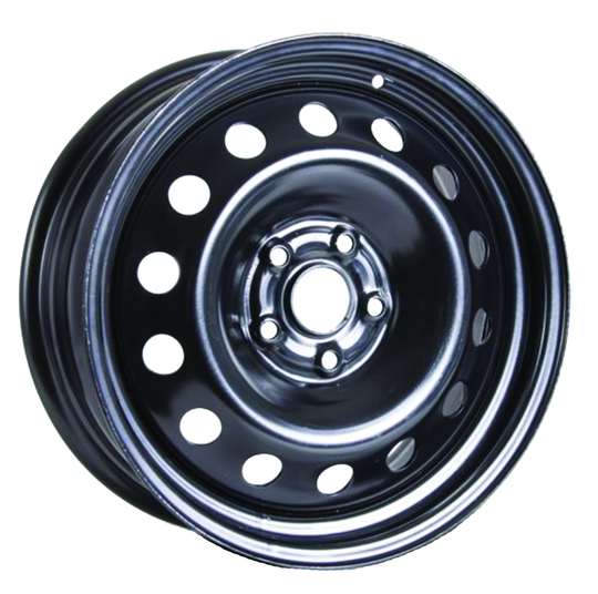 X47712 - RTX Steel Wheel 17X7 5X112 ET 50mm Black - RTX Wheels Canada