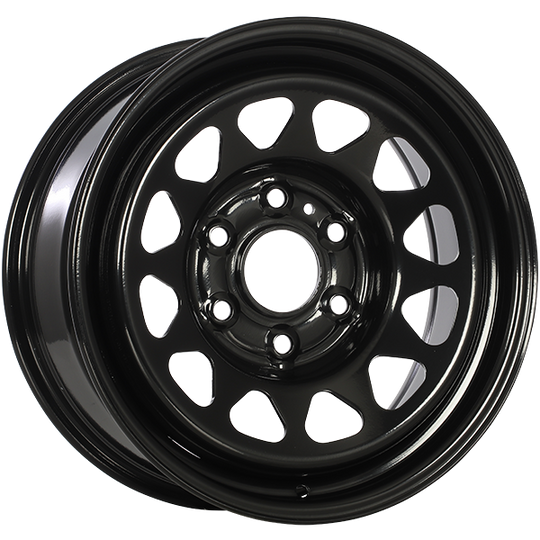 X47781 - RTX Steel Wheel 17X8 6X139.7 ET 24mm Black - RTX Wheels Canada