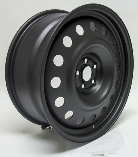 X48500 - RTX Steel Wheel 18X7.5 5X100 ET 42mm Black - RTX Wheels Canada