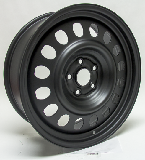 195120H - Ceco Steel Wheel 19X7.5 5X120 ET 40mm Black - Ceco Wheels Canada