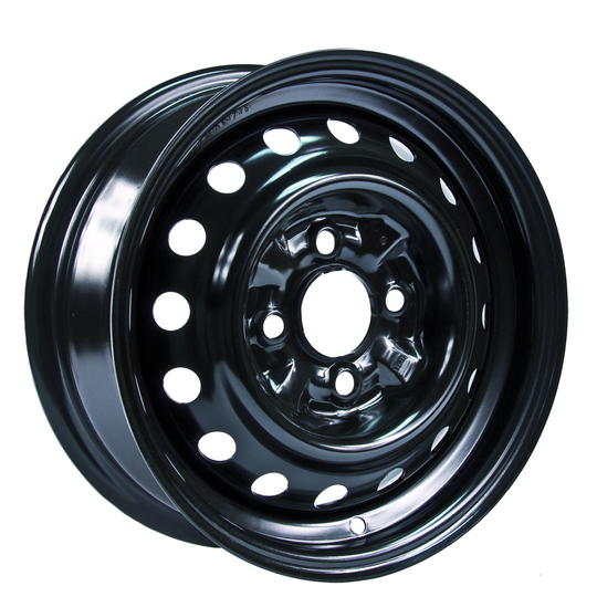 X99108N - RTX Steel Wheel 13X5 4X100 ET 40mm Black - RTX Wheels Canada