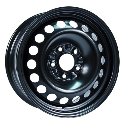 X99109N - RTX Steel Wheel 15X6.5 5X110 ET 40mm Black - RTX Wheels Canada