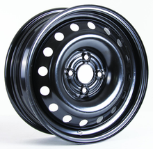 Load image into Gallery viewer, X99123N - RTX Steel Wheel 15X6 4X100 ET 45mm Black - RTX Wheels Canada