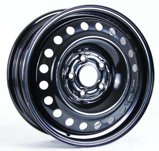 X99144N - RTX Steel Wheel 16X6.5 5X114.3 ET 40mm Black - RTX Wheels Canada