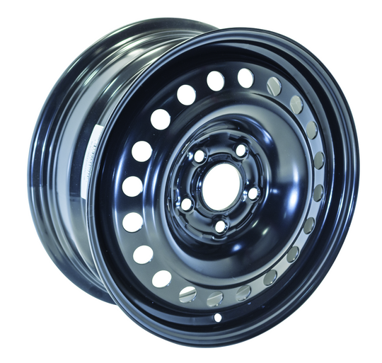 X99144N - RTX Steel Wheel 16X6.5 5X114.3 ET 40mm Black - RTX Wheels Canada