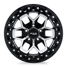Charger l'image dans la galerie, 082984 - RTX Offroad Zion 18X9 5X127 ET -15mm Gloss Black Machined -  RTX Wheels Canada
