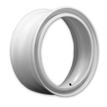 Load image into Gallery viewer, 6600E - RTX Steel Wheel 24X8.25 ET 120mm White - RTX Wheels Canada
