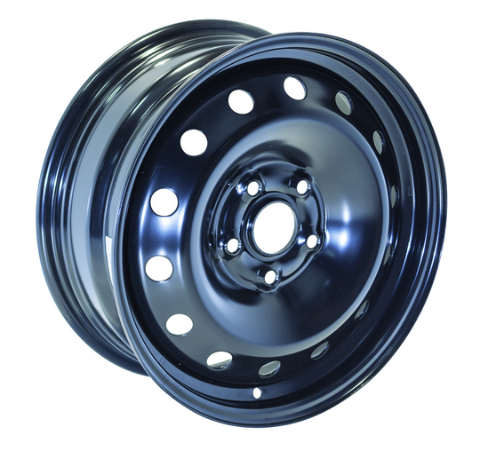 X99127N - RTX Steel Wheel 16X6.5 5X112 ET 50mm Black - RTX Wheels Canada