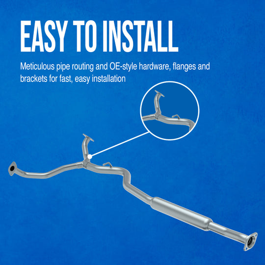 55699 Exhaust Resonator and Pipe Assembly Walker Exhaust Canada