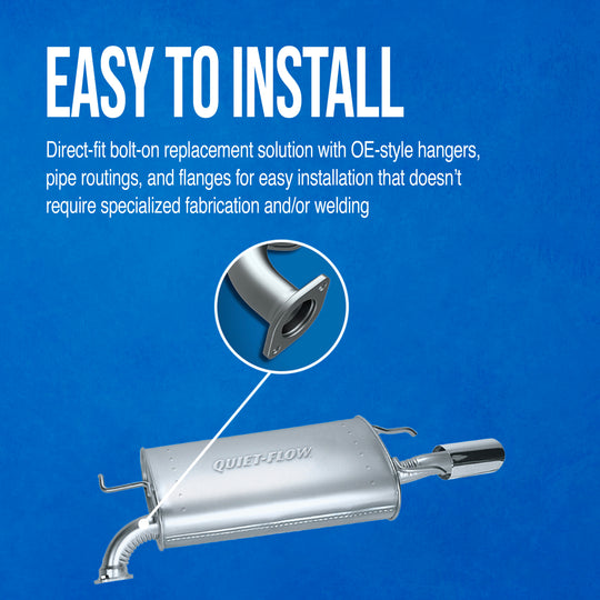 21672 Exhaust Muffler Walker Exhaust Canada