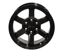Load image into Gallery viewer, ENT703A-1790J0 - Enthuze Warrior 17X9 5X127 0mm Gloss Black - Enthuze Wheels Canada