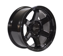 Charger l'image dans la galerie, ENT703A-1790T0 - Enthuze Warrior 17X9 6X135 0mm Gloss Black - Enthuze Wheels Canada