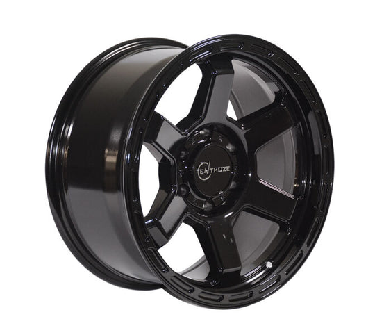 ENT703A-1790U0 - Enthuze Warrior 17X9 6X139.7 0mm Gloss Black - Enthuze Wheels Canada