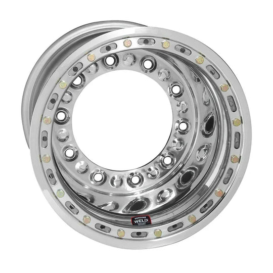 571-5225M - Weld Racing Wide 5 HS 15X12 5X260.35 ET 0mm Polished Shell - Weld Racing Wheels Canada