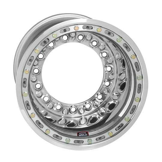 559-5325M - Weld Racing Wide 5 XL 15X13 5X260.35 ET 0mm Polished Shell - Weld Racing Wheels Canada