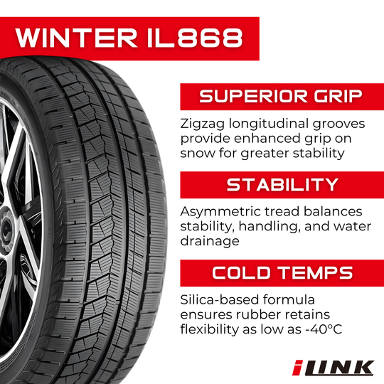 2EIL291N 265/70R18 Zmax iLink Winter IL868 116S Zmax iLink Tires Canada