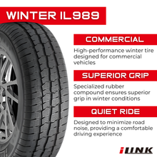 Load image into Gallery viewer, 3EIL200F 195/60R16C Zmax iLink Winter IL989 99/97H Zmax iLink Tires Canada