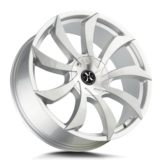 X01200035BFS - Xcess X01 X01 22X9 BLANK 35mm Brushed Face Silver - Xcess Wheels Canada