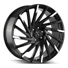 Load image into Gallery viewer, X02463924GBM - Xcess X02 X02 24X9.5 6x139.7 24mm Gloss Black Machined - Xcess Wheels Canada