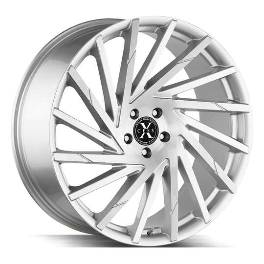 X02251435BFS - Xcess X02 X02 22X9 5x114.3 35mm Brushed Face Silver - Xcess Wheels Canada