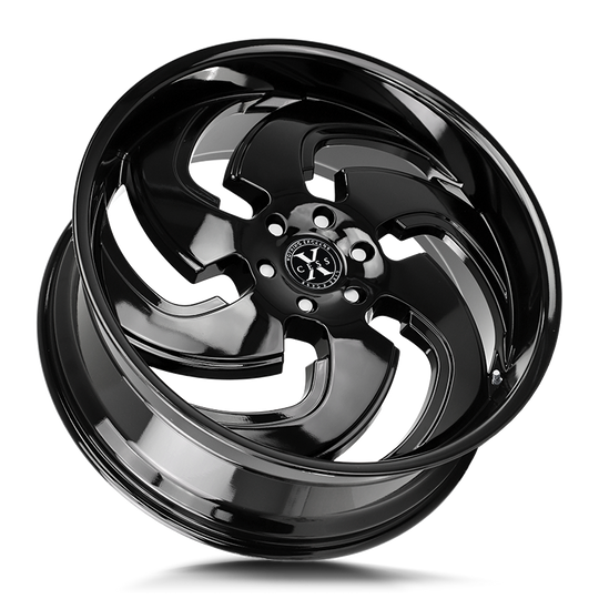 X03251515GBML - Xcess X03 X03 22X9 5x115 15mm Gloss Black Milled - Xcess Wheels Canada