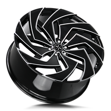 Charger l'image dans la galerie, X04251515GBML - Xcess X04 X04 22X9 5x115 15mm Gloss Black Milled - Xcess Wheels Canada