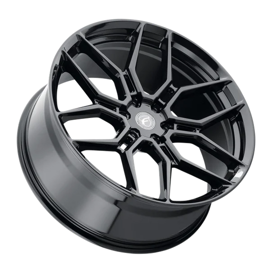 F03120089P30 - Forgestar X12 22X10 6X135 ET 30mm Gloss Black - Forgestar Wheels Canada