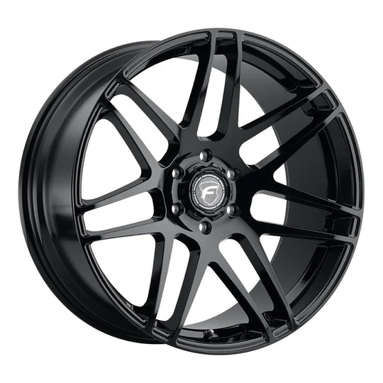 F35120084P30 - Forgestar X14 22X10 6X139.7 ET 30mm Gloss Black - Forgestar Wheels Canada