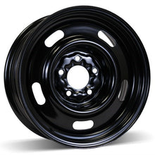 Load image into Gallery viewer, X40709 - RSSW Steel Wheel 15X6 5X114.3 ET 7mm Bore 71.5mm Black - RSSW Wheels Canada
