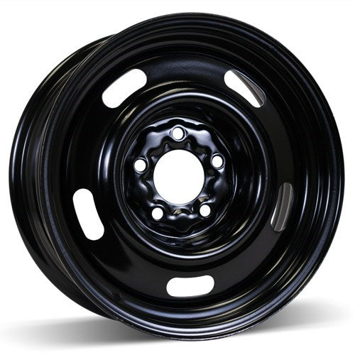 X40709 - RSSW Steel Wheel 15X6 5X114.3 ET 7mm Bore 71.5mm Black - RSSW Wheels Canada