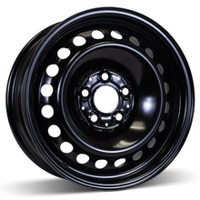 Charger l'image dans la galerie, X40794 - RSSW Steel Wheel 16X7 5X112 ET 40MM Bore 66.6MM Black Steel Rim - RSSW Wheels Canada