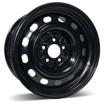 Load image into Gallery viewer, X40827 - RSSW Steel Wheel 16X7 5X114.3 ET 12mm Bore 70.5mm Black - RSSW Wheels Canada