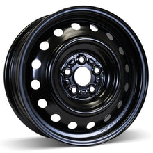 Load image into Gallery viewer, X40839 - RSSW Steel Wheel 15X6 5X100 ET 55mm Bore 56.1mm Black - RSSW Wheels Canada