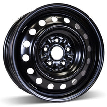 Load image into Gallery viewer, X40872 - RSSW Steel Wheel 16X6.5 5X114.3 ET 50mm Bore 60.1mm Black - RSSW Wheels Canada