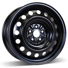 Load image into Gallery viewer, X40876 - RSSW Steel Wheel 16X6.5 5X100 ET 45mm Bore 54.1mm Black - RSSW Wheels Canada