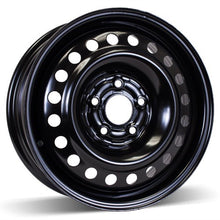 Load image into Gallery viewer, X40878 - RSSW Steel Wheel 16X6.5 5X114.3 ET 54.5mm Bore 64.1mm Black - RSSW Wheels Canada
