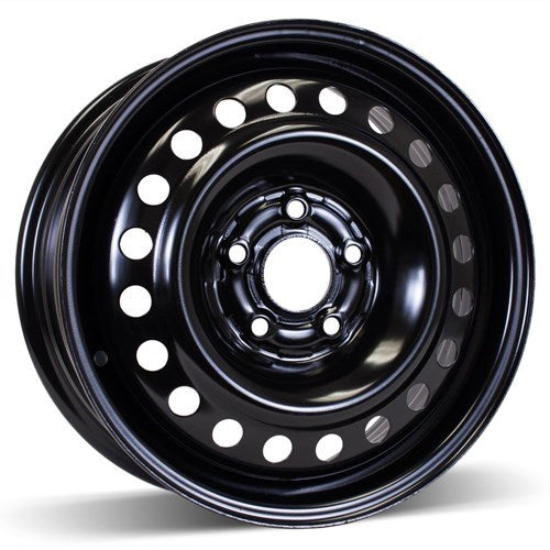 X40878 - RSSW Steel Wheel 16X6.5 5X114.3 ET 54.5mm Bore 64.1mm Black - RSSW Wheels Canada