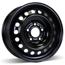 Load image into Gallery viewer, X40881 - RSSW Steel Wheel 15X6 5X114.3 ET 45mm Bore 67.1mm Black - RSSW Wheels Canada