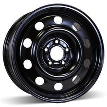 Load image into Gallery viewer, X40911 - RSSW Steel Wheel 17X7.5 5X114.3 ET 52mm Bore 70.5mm Black - RSSW Wheels Canada
